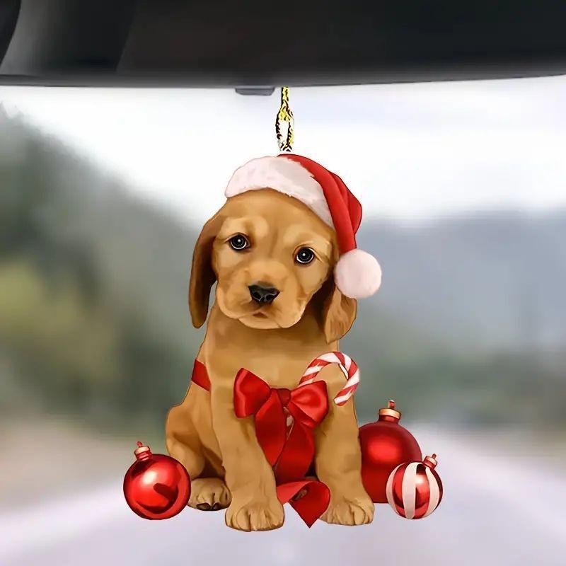 

Charming Acrylic Christmas Hanging Ornament For Home Decor And Car Accessories 1