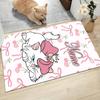 Custom Name Cheshire Cat Hearts Theme Carpet Rug Customizable Soft Washable Anti-Slip Home Living Room Sofa Mats Personalized Rug. 0909416