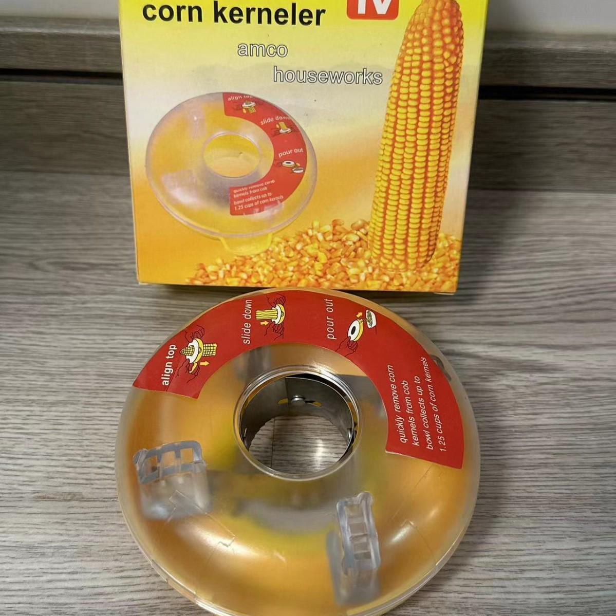 Corn Kernel Separator & Grater - Convenient Corn Peeler & Thresher