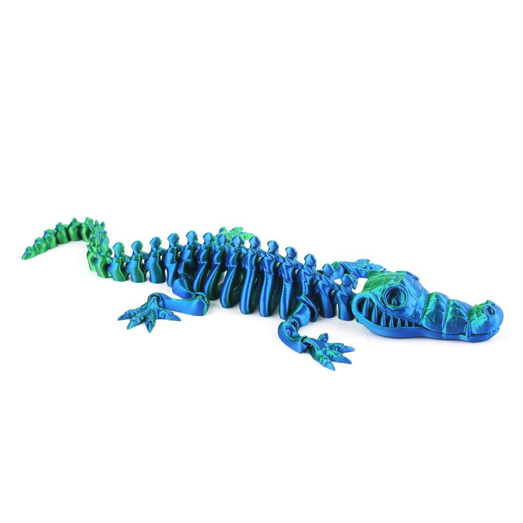 3D Printed Crocodile, Simulated Animal Model, Joints Movable, Very Sensitive And Easy To Play