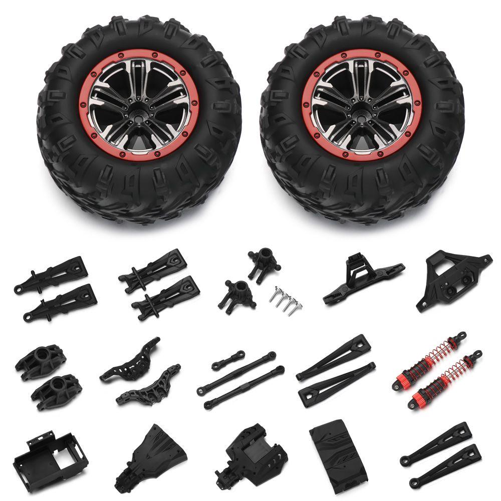 Suspension Arm Universal Drive Shaft Front CVD Gear Shock Absorber Metal Gears 9125 Series Parts
