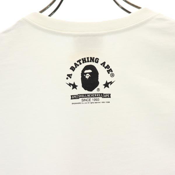 A BATHING APE made in Japan Logo print Short sleeve T-shirt XS Women Used