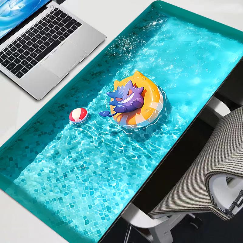 Gaming Mouse Pad durable Large Computer Pokemon Pikachu Mousepad Desk Mat PC Anime Carpet Keyboard Gamer Accessories Table