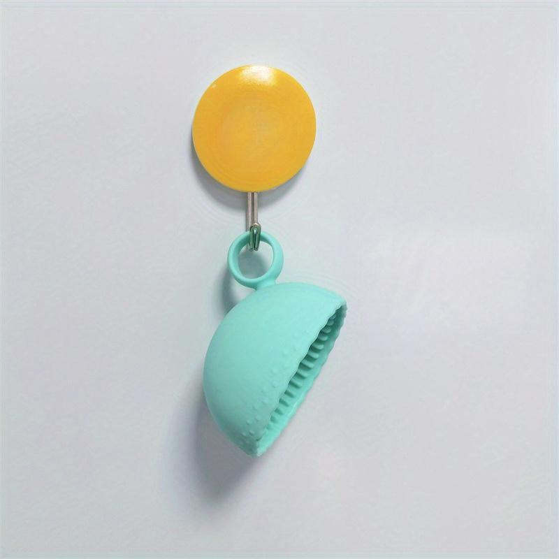 1Pc Silicone Small Meatballs Beauty Cleaning Tool Washing Dishes Portable Beauty Brush Cleaner Silicone Makeup Brush Washing Pad