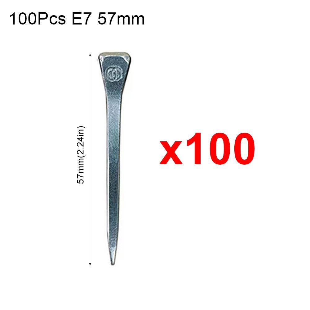 100Pcs Steel Horse Shoe Nails Harness Repair Hoof Nails New Horseshoe Nails  Horse Riding Supplies