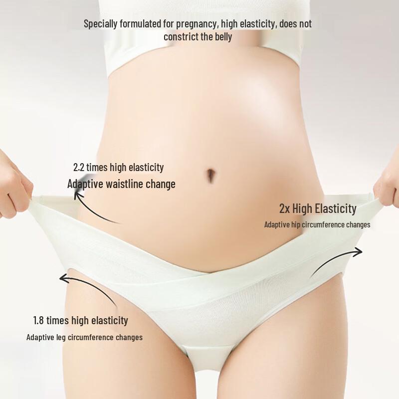 Urban Beauty Women's Class A Cotton Maternity Underwear 3-Pack