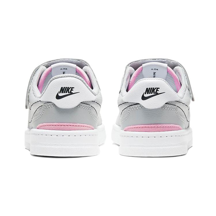 Nike Squash Type Low top Kids' Skateboarding Shoes Mist Gray Children Aged 3 7 Years Old CJ4120-002