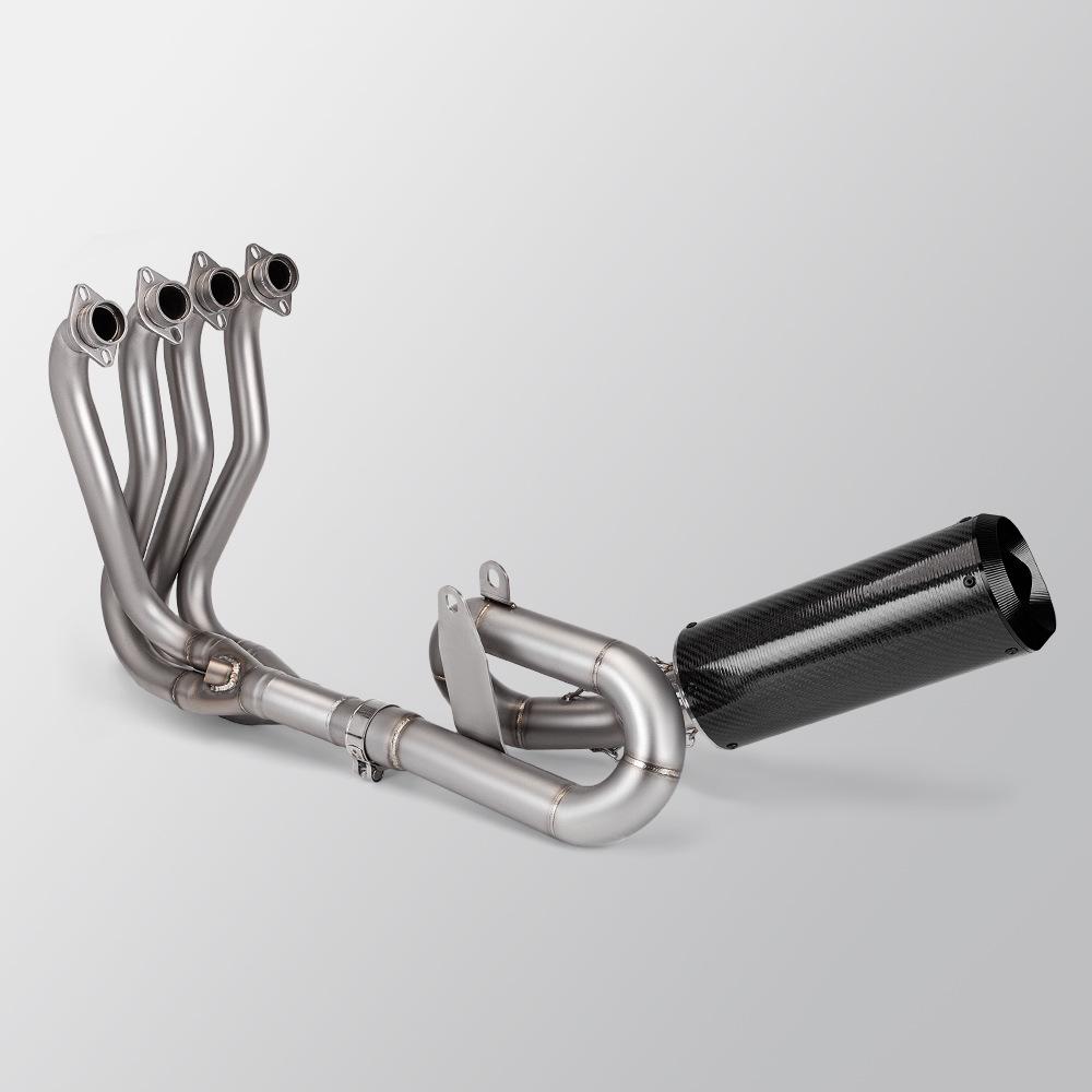 Compatible with Kayak 450RR Motorcycle 23-24: Full Exhaust Pipe Set for Custom Mods