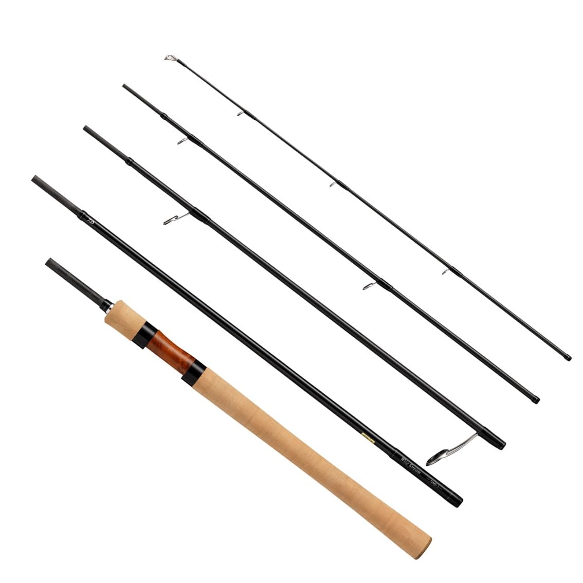 

DAIWA Trout Rod Wise Stream 74ML-5/Q коричневый
