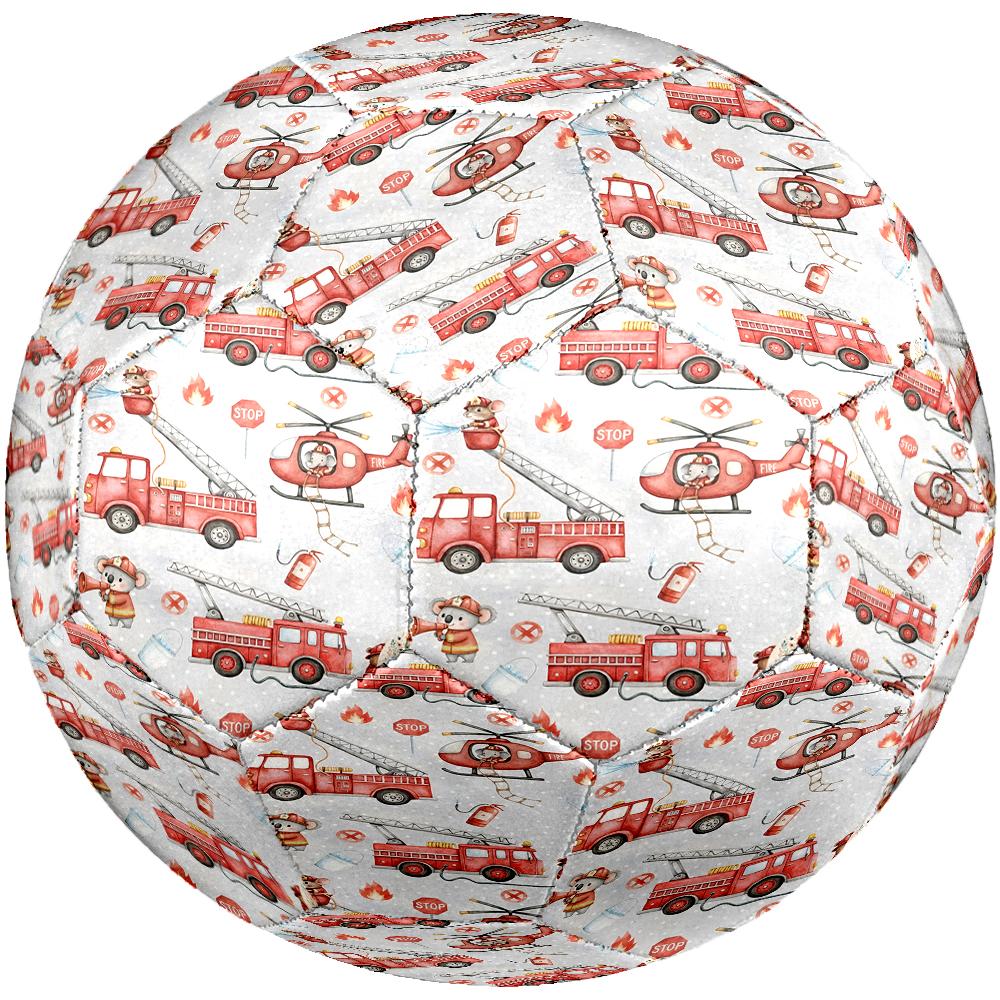 fire truck Theme Size 5 Soccer Ball, Suitable for Both Indoor and Outdoor Matches, a Gift Suitable for Everyone.