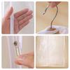 1Pcs Transparent Wedding Dress Dust Cover Double-sided Long Clothes  Protector Case  Home Wardrobe