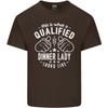 A Qualified Dinner Lady Looks Like Unisexs Light Cotton TShirt