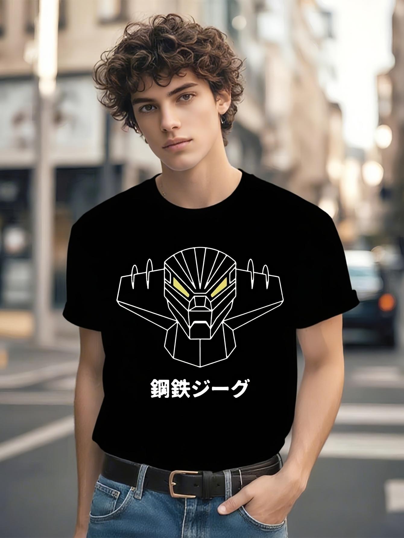 Kotetsu Jeeg Anime Graphic Tshirt Graphic Tshirt - Japane... M