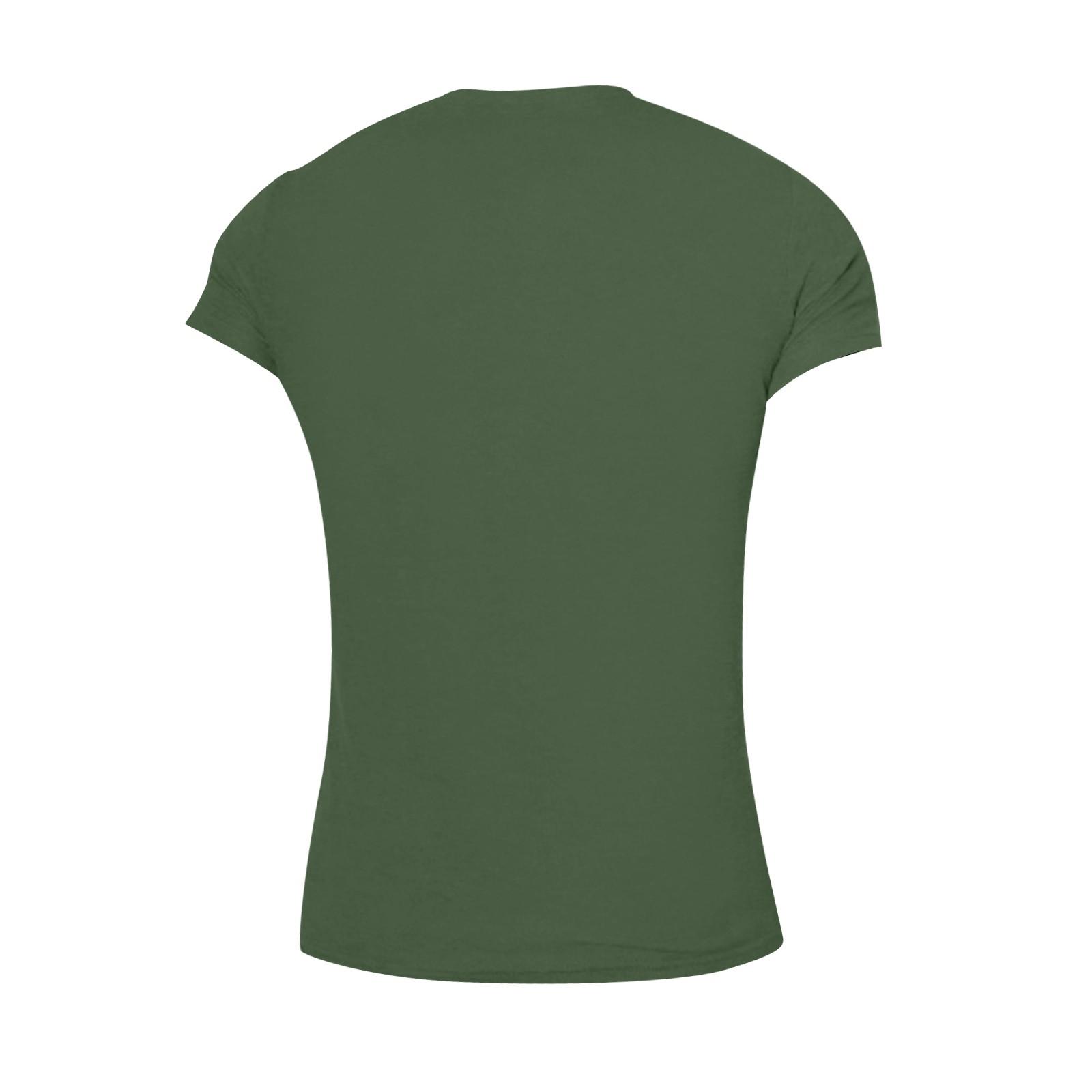 Летняя мужская футболка с v-образным вырезом и короткими рукавами — фото 4