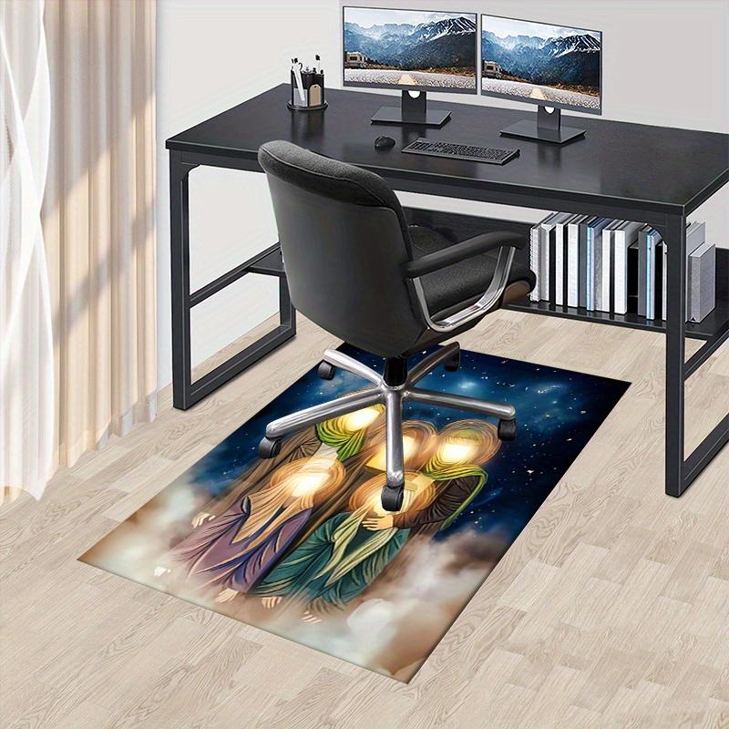 

1pc Eid al-Fitr Office Carpet Soft Polyester Entrance Carpet Washable Non-slip Machine Washable Indoor Carpet Table Entrance Home Decor Offi 60cm by 90cm