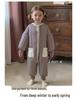 Quilted Cotton Baby Romper for Crawling Toddlers - Thick, Warm, Autumn/Winter Wear