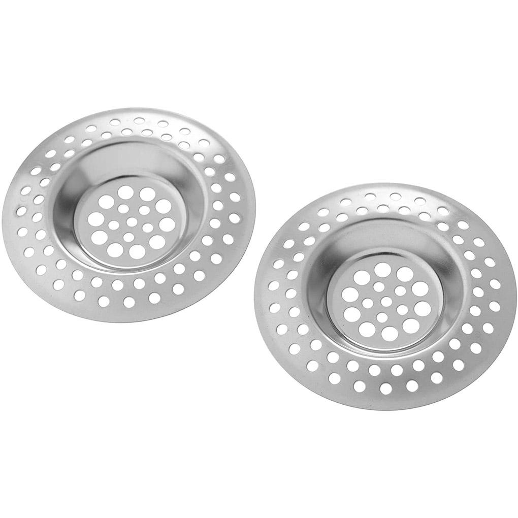 Stainless Sewer Floor Drain Water Sink Filter Dense Holes Kitchen Drain 7cm Diameter