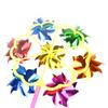 Colorful Diy Sequins Windmill Wind Spinner Home Garden Yard Decoration Kids Toy