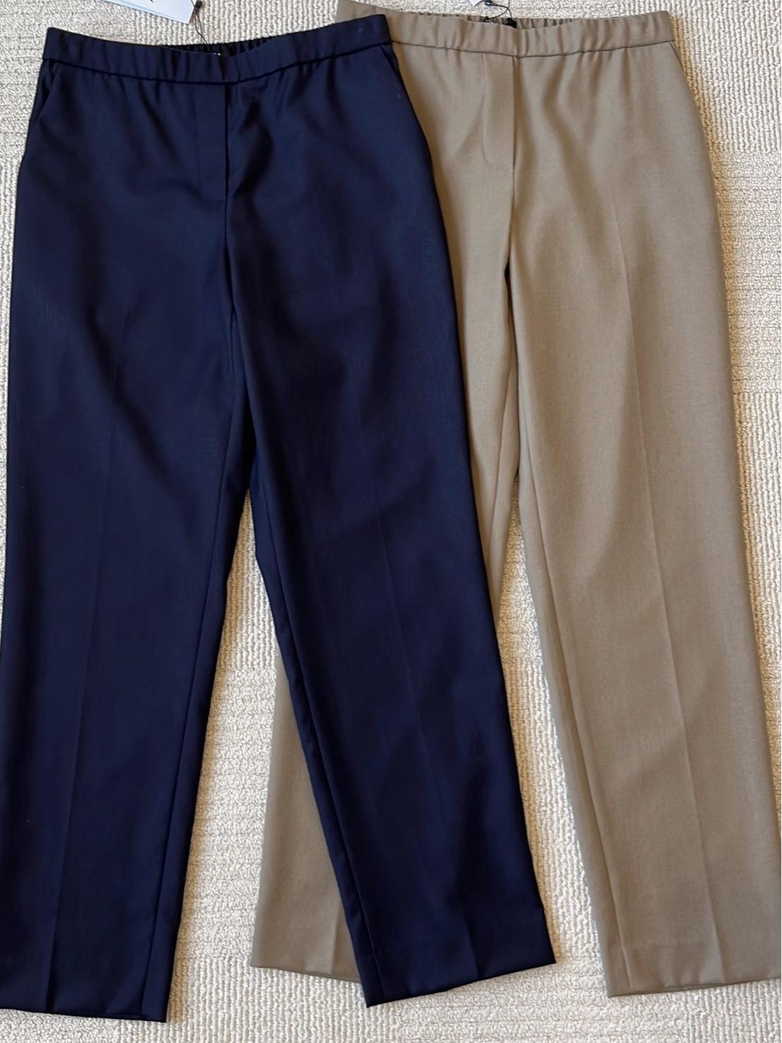 Фланелевые брюки-трубы (Несовершенный) 2 хаки