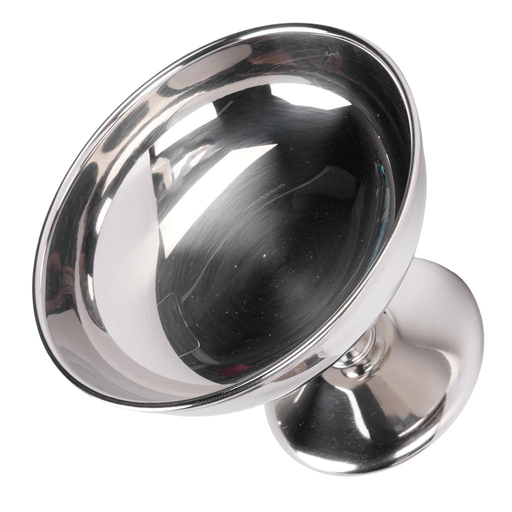 Ice Cream Cup Stainless Steel Serving Dessert Bowl Round Footed Snack Candy Cup for Salad Fruit Pudding Yogurt Party