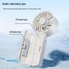 Portable Clip-on Fan with USB Charge and Semiconductor Cooling for Dorms