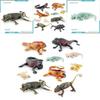 Realistic Reptile Lizard Chameleon Model With Assembleable Chameleon And Gecko Figures For Collectors And Kids