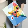 Custom Geometric Color Block Cat Metal Wall Art Modern Home Decor Living Room BedroomHanging Decoration