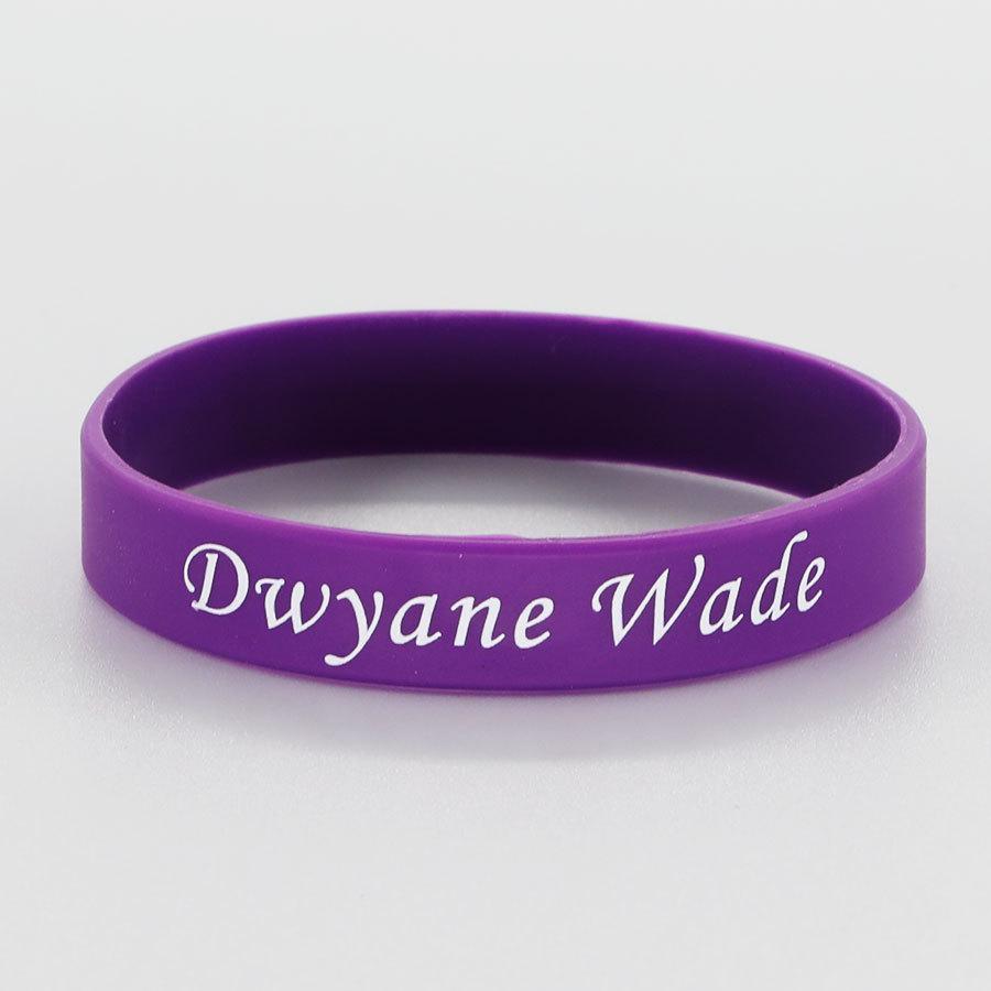Luminous NBA Basketball Star Signed Silicone Wristband: Kobe, LeBron, Durant