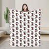 Pete the Cat Halloween Flannel Blanket Warm Bedding Throws for Home Decor Decorative Funny Bedspread Sofa Bed Cover