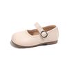 Anti-slip New Style Girls' Single Shoes, Fashionable Laces, Soft Sole Shoes