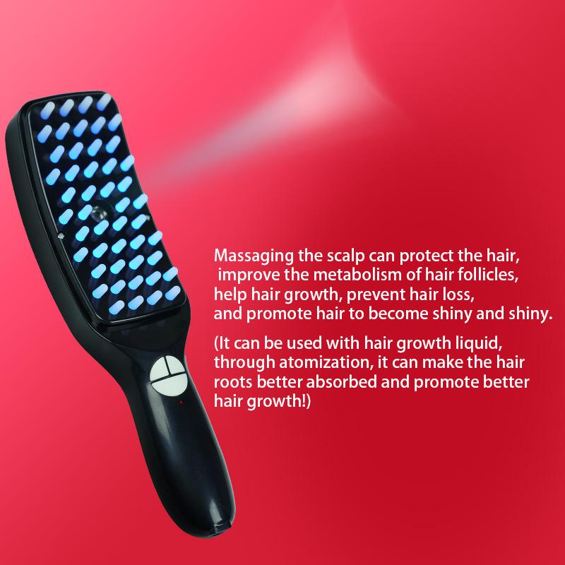 Electric Red Light Scalp Massage Comb and Hair Growth Applicator