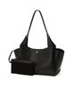Athe Vanessabruno [Raie] Raie Black Cowhide Shoulder Bag L Aaba6E525Bk