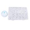 Round Letter Beads DIY Acrylic Alphabet Beads Kid Educational Accessory for Jewelry Making Bracelet Necklace