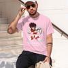 Anime Style Unisexs Tshirt Saint Seiya Character Design Summer Casual Wear Gift For Anime Fans 2026 New Model Shortsleeve Crewne