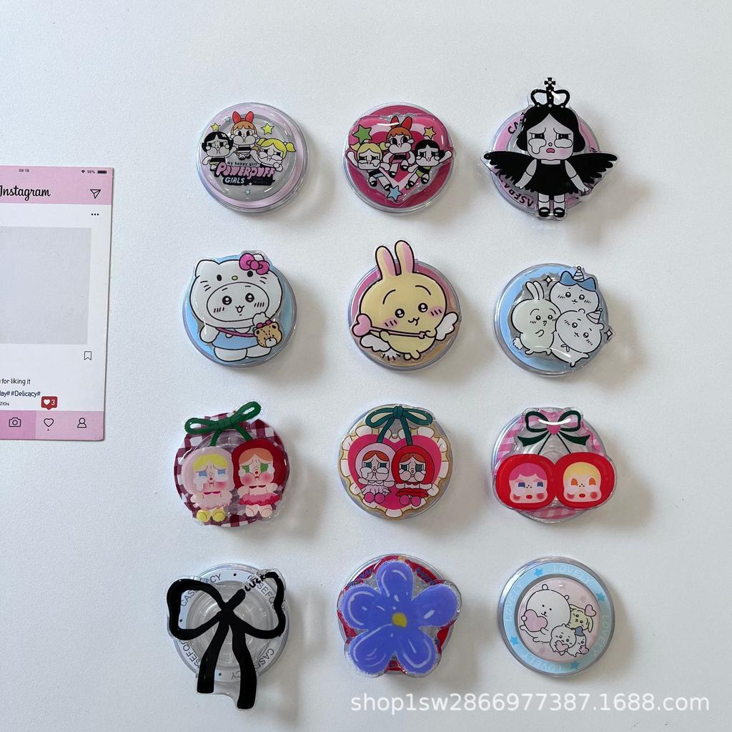 Cute Cartoon Gi Yi Ka Magnetic Airbag Magsafe Stand - Strong Magnetic Adsorption & Retractable Patta Design