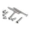 800pcs M2 Cross Drive Flat Head Self‑Tapping Screws Woodworking Fastener with Box