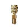 R410 Refrigerant Brass Adapter Rustproof Corrosion Resistant Universal Reverse Thread