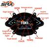 For VESPA Sprint Primevera 150 2017-2023 Digital Meter Assembly Instrument Odometer Tachometer Speedometer Gauge