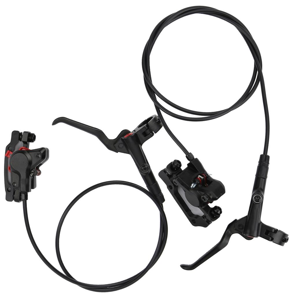 1 Pair Bicycle Hydraulic Disc Brake Mountain Bike Front and Rear Brake Levers Set