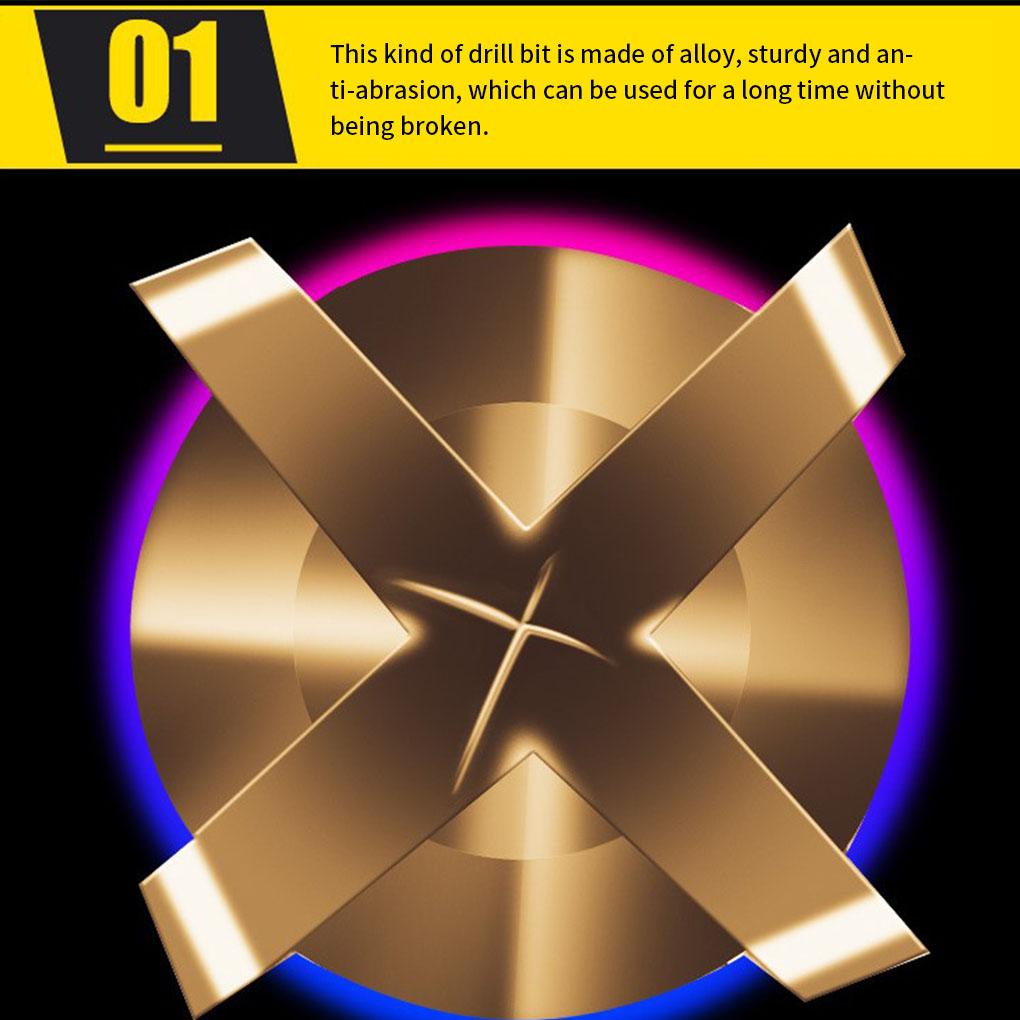 Drill Bits Hexagon Tile Stone Openers Alloy Hole Openers Alloy Woodworking Glass Drill Set