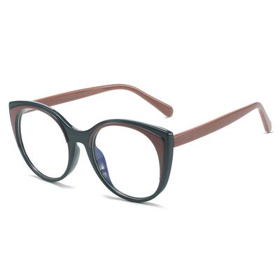 Glasses Frame Cat Eye Catwalk Optical With Myopia Plate Pin Tr90