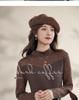 New Style Embroidered Mesh Lace Base Layer Shirt - Women's Slim Fit, Long Sleeve, Spring/Autumn Fashion Top