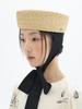 Beulaunhaes Straw Pillbox - Natural