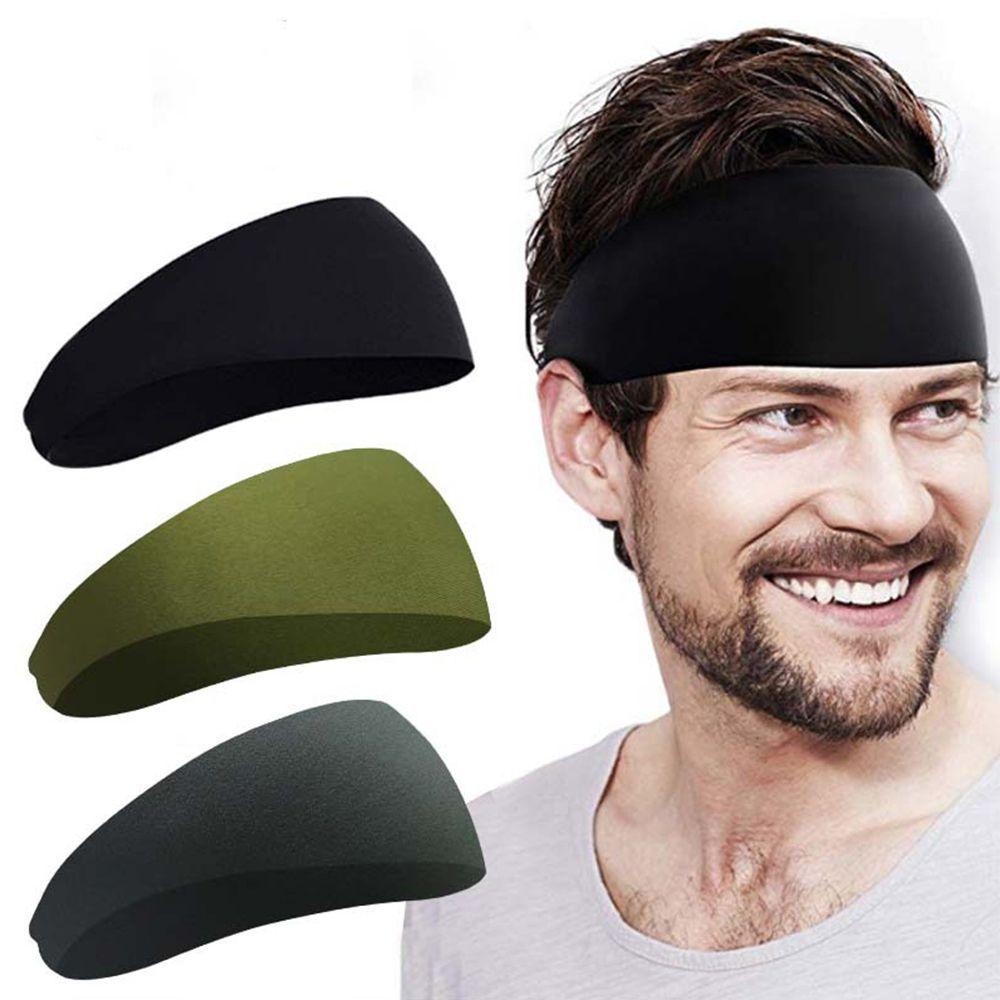

Fashion Design Korean Style Headband Men Hair Accessories High Elastic Hair Band Sport Headband