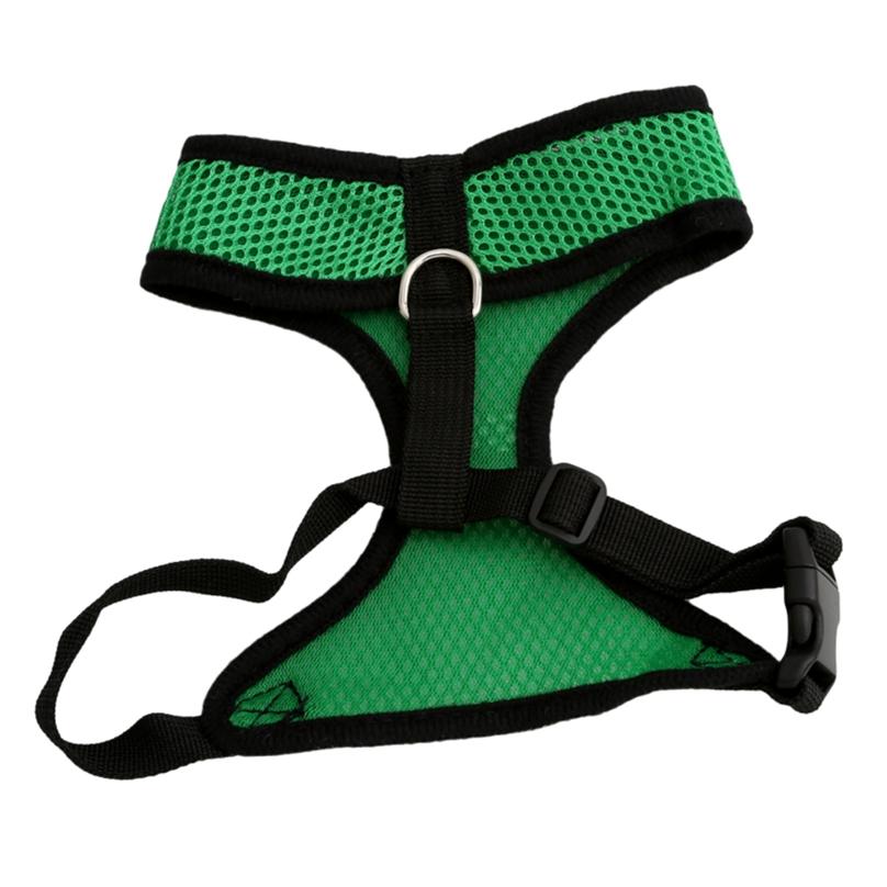 Adjustable Dog Harness Nylon Mesh Vest Harness For Dogs Pets Collar Pets Chest Strap Leash Vest Rope