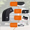 Mud Flaps Delete Set for Ford F150 2025 To 2025 ABS Material For Fender Protection Guard Designed for Factory Mounting Locations