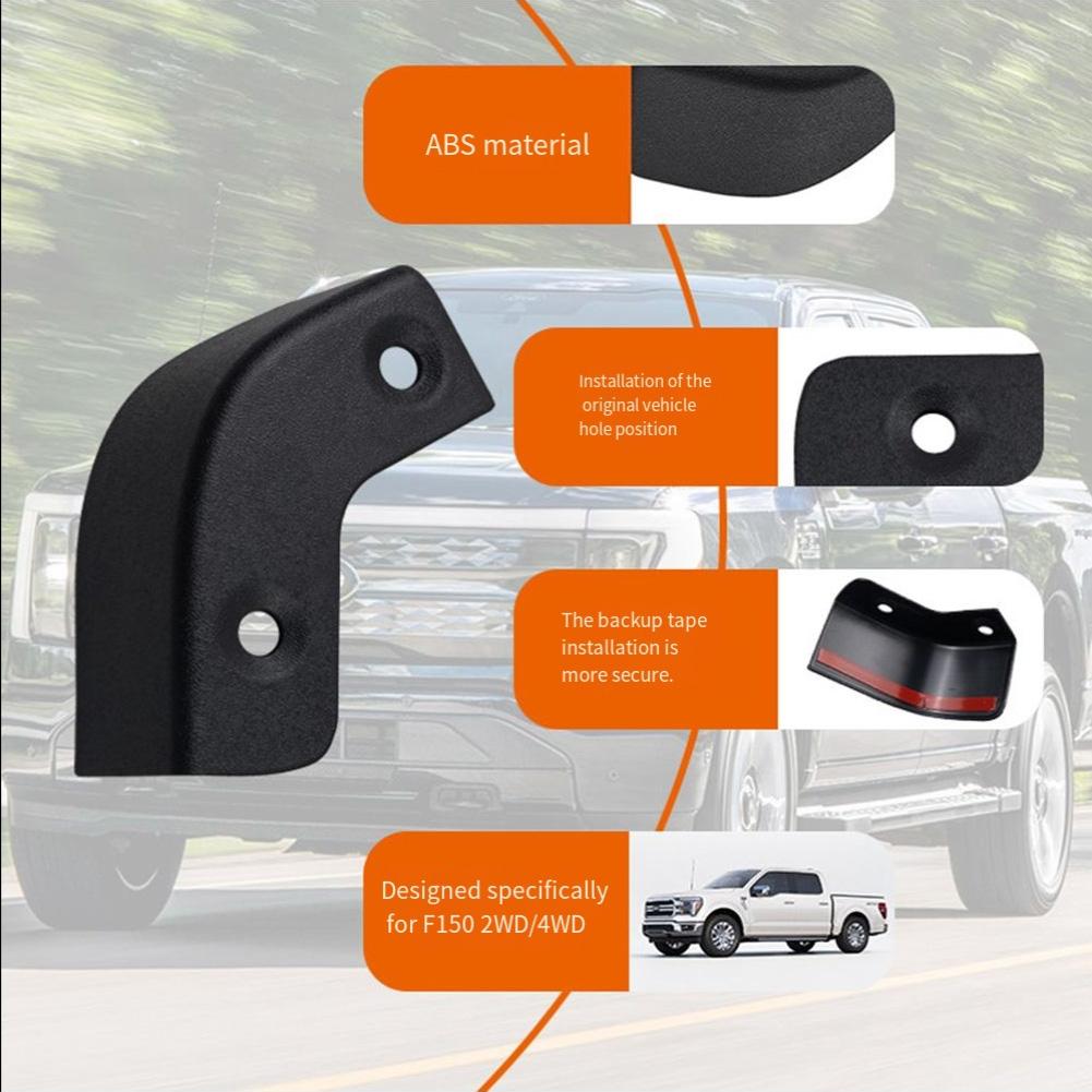 Mud Flaps Delete Set for Ford F150 2025 To 2025 ABS Material For Fender Protection Guard Designed for Factory Mounting Locations
