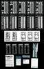 Greenmax N Gauge Express Basic Unpainted Economy Model Passenger Car 975 "Hirado" 5-Car Set, Kit, Train,