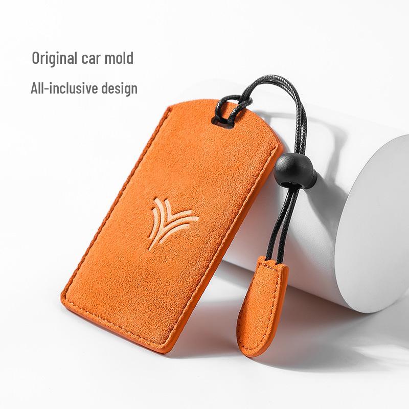 Nezha GT Suede Key Case: Remote Protection Bag with Interior Modification for Nezha AYA