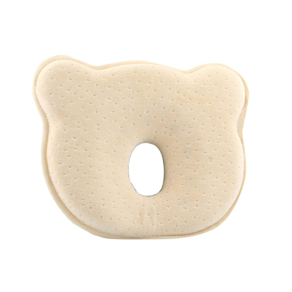 Soft Infant Baby Pillow Prevent Flat Head Memory Foam Cushion Sleeping Support